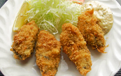 三陸産カキフライ 1,300円（税込）