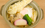 鍋焼きうどん 1,580円（税込）